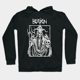 boston dark Hoodie